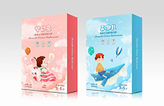 內(nèi)褲包裝盒|白卡紙盒定制